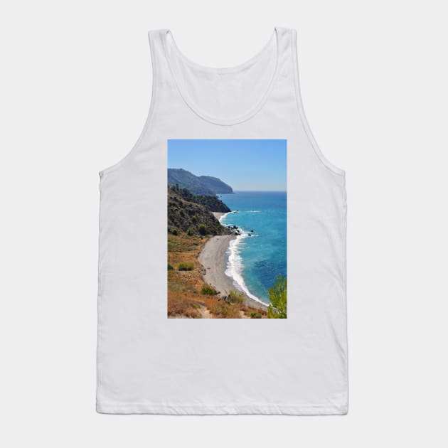 Alberquillas Beach Costa Del Sol Spain Tank Top by AndyEvansPhotos